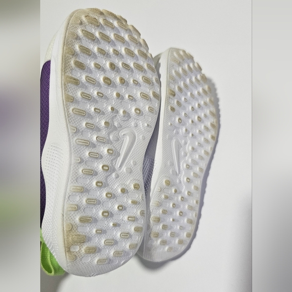 Nike Revolution 7 Boy Girl Baby Toddler Shoes Size 5 C Sneakers Blue Purple - Picture 9 of 10